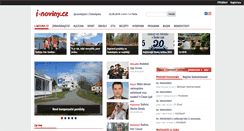 Desktop Screenshot of i-noviny.cz