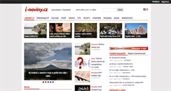 Desktop Screenshot of liberec.i-noviny.cz